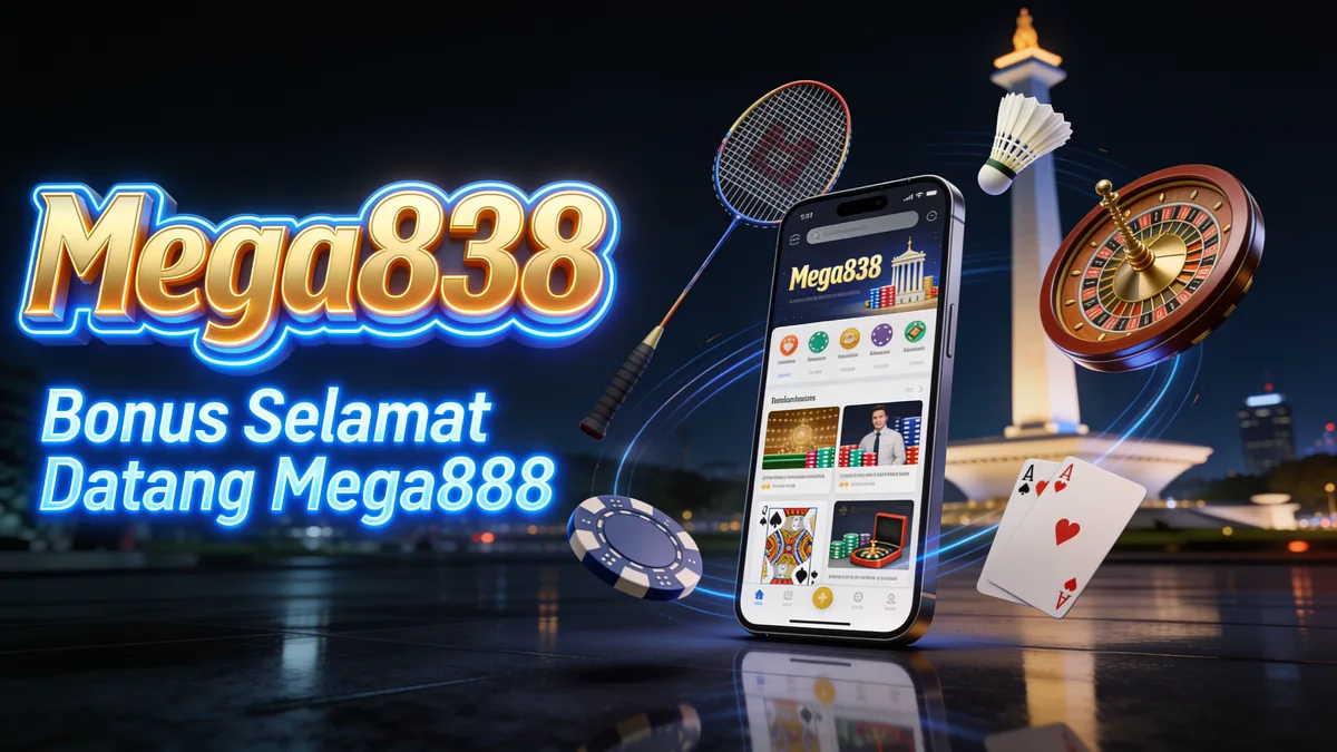 Bonus Selamat Datang Mega888: panduan mega888 untuk pemain di Indonesia